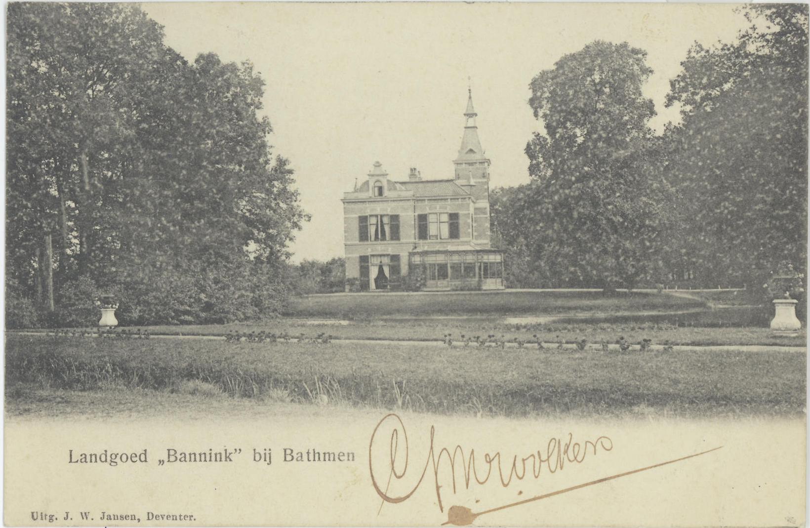 landgoed de Bannink deventer bathmen