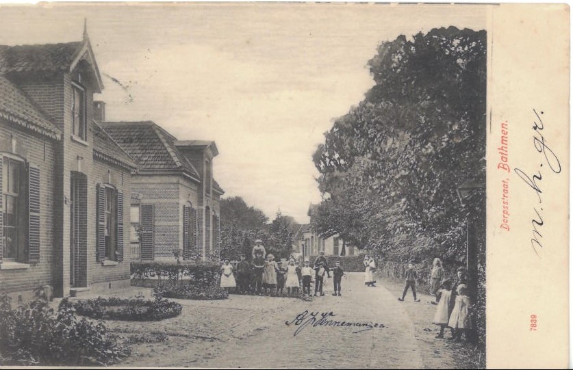 dorpsstraat bathmen 1904