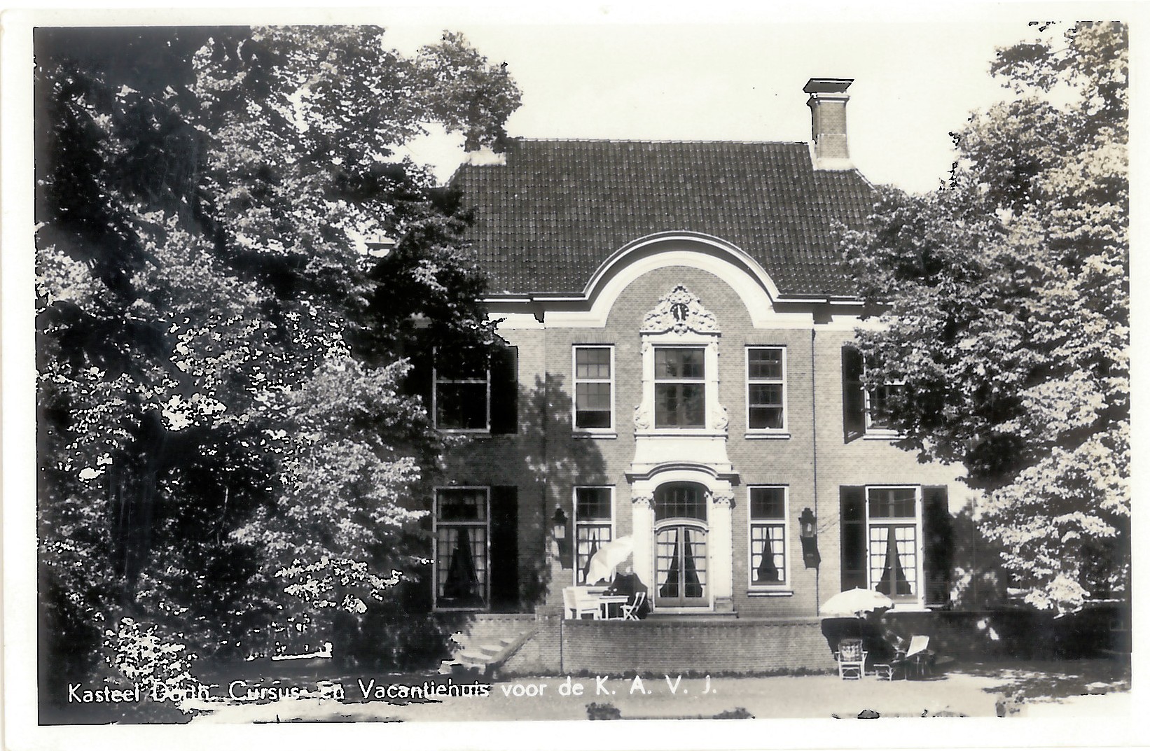 kasteel huize dorth vakantiehuis KAVJ 1948
