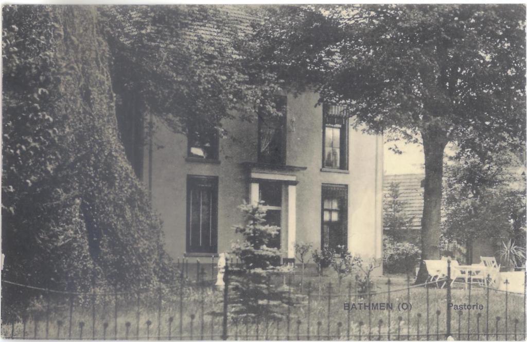 dorpstraat bathmen pastorie 1923