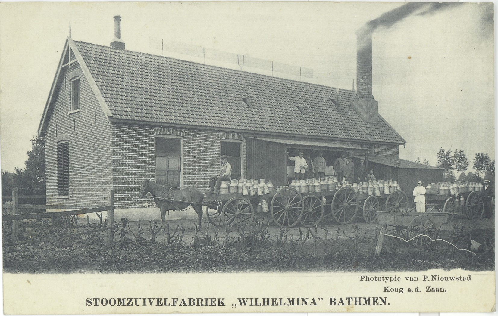 Bathmen stoomzuivelfabriek Wilhelmina
